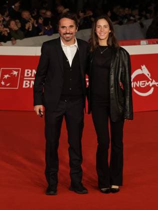 Roma Cinema Fest 2025, evening 5 - Red carpet film Brunori Sas – Il Tempo Delle Noci In the photo Piergiorgio Bellocchio and daughter  Copyright: xMarcoxProvvisionatox xipa-agency.netx xDxAvanzo Landi Provvisionatox IPA_Agency_IPA66829200