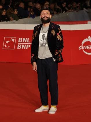 Roma Cinema Fest 2025, evening 5 - Red carpet film Brunori Sas – Il Tempo Delle Noci. Pictured: Giacomo Triglia  Copyright: xMarcoxProvvisionatox xipa-agency.netx xDxAvanzo Landi Provvisionatox IPA_Agency_IPA66829249