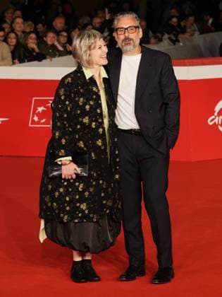 Roma Cinema Fest 2025, evening 5 - Red carpet film Brunori Sas – Il Tempo Delle Noci In the photo Simona Marrazzo and Dario Brunori aka Brunori Sas  Copyright: xMarcoxProvvisionatox xipa-agency.netx xDxAvanzo Landi Provvisionatox IPA_Agency_IPA66829302