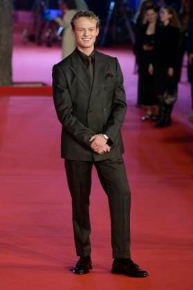 Good boy red carpet in Rome, Italy - 19 Oct 2025 Anson Boon attends the Good boy movie red carpet at Auditorium Parco della Musica at Rome Film Fest 2025. Rome Italy Copyright: xMarioxCartellix xSOPAxImagesx _DSC8245