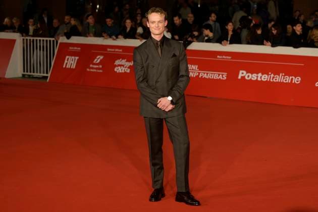Good boy red carpet in Rome, Italy - 19 Oct 2025 Anson Boon attends the Good boy movie red carpet at Auditorium Parco della Musica at Rome Film Fest 2025. Rome Italy Copyright: xMarioxCartellix xSOPAxImagesx _DSC8263