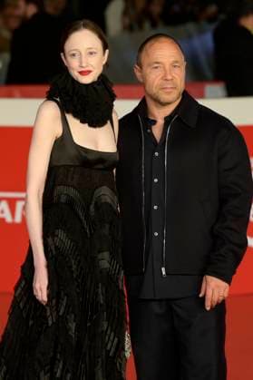 Good boy red carpet in Rome, Italy - 19 Oct 2025 Andrea Risenborough (l) and Stephen Graham (r) attend the Good boy movie red carpet at Auditorium Parco della Musica at Rome Film Fest 2025. Rome Italy Copyright: xMarioxCartellix xSOPAxImagesx _DSC8285