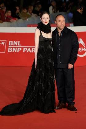 Good boy red carpet in Rome, Italy - 19 Oct 2025 Andrea Risenborough (l) and Stephen Graham (r) attend the Good boy movie red carpet at Auditorium Parco della Musica at Rome Film Fest 2025. Rome Italy Copyright: xMarioxCartellix xSOPAxImagesx _DSC8293