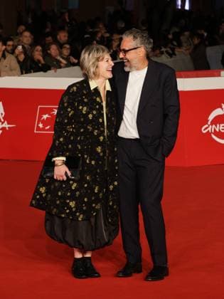 Roma Cinema Fest 2025, evening 5 - Red carpet film Brunori Sas – Il Tempo Delle Noci In the photo Simona Marrazzo and Dario Brunori aka Brunori Sas  Copyright: xMarcoxProvvisionatox xipa-agency.netx xDxAvanzo Landi Provvisionatox IPA_Agency_IPA66829315