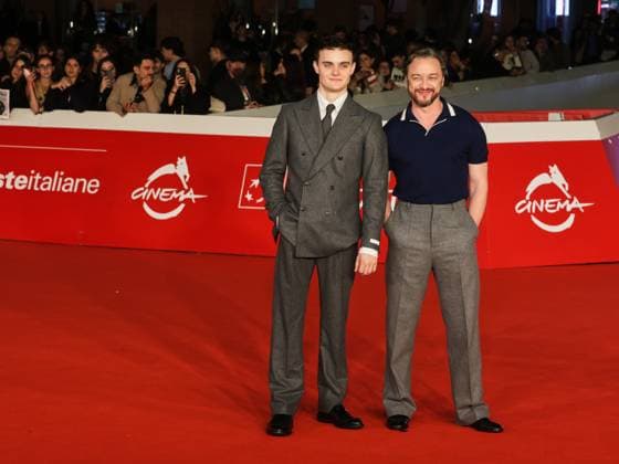 Roma Cinema Fest 2025, evening 5 - Red carpet film California Schemin In the photo Séamus McLean Ross James McAvoy  Copyright: xMarcoxProvvisionatox xipa-agency.netx xDxAvanzo Landi Provvisionatox IPA_Agency_IPA66831544