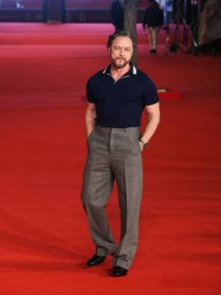 Roma Cinema Fest 2025, evening 5 - Red carpet film California Schemin In the photo James McAvoy  Copyright: xMarcoxProvvisionatox xipa-agency.netx xDxAvanzo Landi Provvisionatox IPA_Agency_IPA66831488