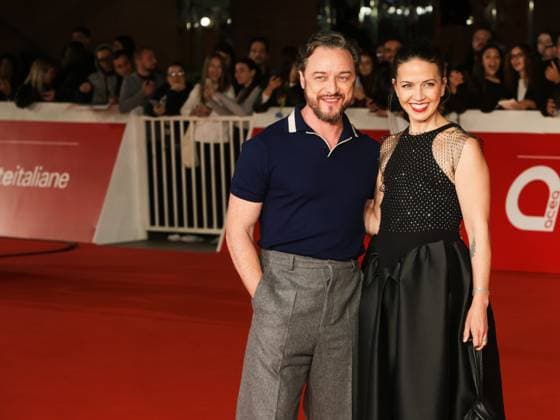 Roma Cinema Fest 2025, evening 5 - Red carpet film California Schemin Pictured: James McAvoy and Lisa Liberati  Copyright: xMarcoxProvvisionatox xipa-agency.netx xDxAvanzo Landi Provvisionatox IPA_Agency_IPA66831512