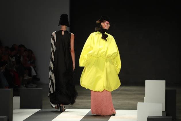 Davi Ramos hats parade at SPFW N60 Sao Paulo (SP), 10 19 2025 - Fashion SPFW Davi Ramos Davi Ramos hats fashion show at Sao Paulo Fashion Week - SPFW N60, at Pacubra in Ibirapuera Park in Sao Paulo, this Sunday, October 19, 2025. (Foto: Fabricio Bomjardim Thenews2 imago images) Davi Ramos hats parade at SPFW N60  Copyright: xFABRICIOxBOMJARDIMx