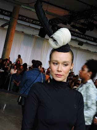 RECORD DATE NOT STATED Davi Ramos hat parade sao paulo (sp), 10 18 2025 - moda spfw desfiles n60 - davi ramos hats fashion show brought together several veteran models such as ana claudia michels, luciana curtis and caroline ribeiro, at pacubra in ibirapuera in sao paulo. (Foto: Leandro Chemalle Thenews2 imago images) Davi Ramos hat parade  Copyright: xLeandroxChemallex