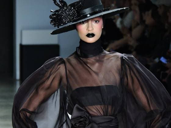 RECORD DATE NOT STATED Davi Ramos hat parade sao paulo (sp), 10 18 2025 - moda spfw desfiles n60 - davi ramos hats fashion show brought together several veteran models such as ana claudia michels, luciana curtis and caroline ribeiro, at pacubra in ibirapuera in sao paulo. (Foto: Leandro Chemalle Thenews2 imago images) Davi Ramos hat parade  Copyright: xLeandroxChemallex