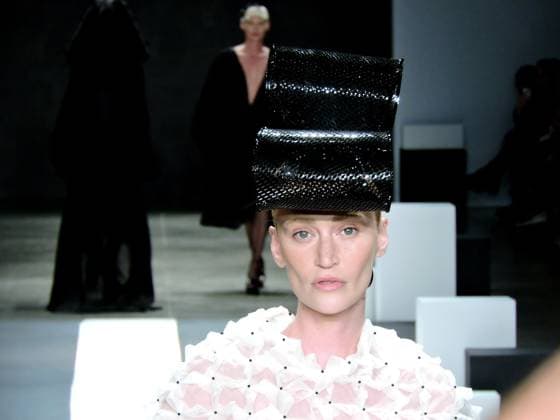 RECORD DATE NOT STATED Davi Ramos hat parade sao paulo (sp), 10 18 2025 - moda spfw desfiles n60 - davi ramos hats fashion show brought together several veteran models such as ana claudia michels, luciana curtis and caroline ribeiro, at pacubra in ibirapuera in sao paulo. (Foto: Leandro Chemalle Thenews2 imago images) Davi Ramos hat parade  Copyright: xLeandroxChemallex