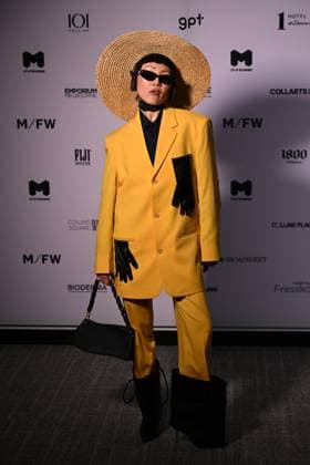 MELBOURNE FASHION WEEK 2025, Charlene Davies poses for a photo during the Melbourne Fashion Week Media preview in Melbourne, Monday, October 20, 2025. ( NO ARCHIVING MELBOURNE VICTORIA AUSTRALIA  Copyright: xJAMESxROSSx 20251020150320770766