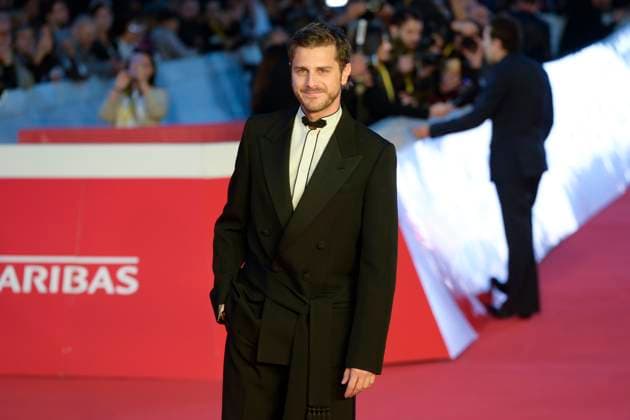 Il Falsario red carpet in Rome, Italy - 19 Oct 2025 Andrea Arcangeli attends the red carpet of movie Il Falsario during the Rome Film Fest 2025 at Auditorium Parco della Muisca. Rome Italy Copyright: xMarioxCartellix xSOPAxImagesx _DSC7916