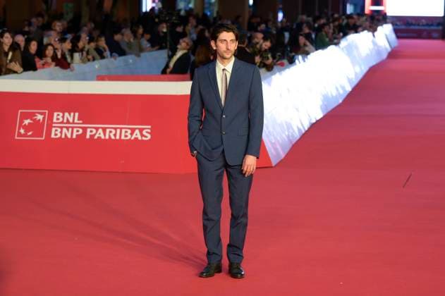 Il Falsario red carpet in Rome, Italy - 19 Oct 2025 Pietro Castellitto attends the red carpet of movie Il Falsario during the Rome Film Fest 2025 at Auditorium Parco della Muisca. Rome Italy Copyright: xMarioxCartellix xSOPAxImagesx _DSC8067