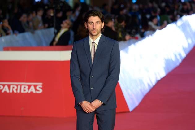 Il Falsario red carpet in Rome, Italy - 19 Oct 2025 Pietro Castellitto attends the red carpet of movie Il Falsario during the Rome Film Fest 2025 at Auditorium Parco della Muisca. Rome Italy Copyright: xMarioxCartellix xSOPAxImagesx _DSC8072