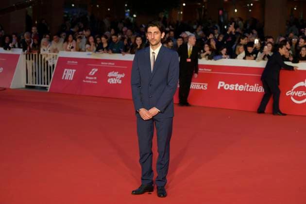 Il Falsario red carpet in Rome, Italy - 19 Oct 2025 Pietro Castellitto attends the red carpet of movie Il Falsario during the Rome Film Fest 2025 at Auditorium Parco della Muisca. Rome Italy Copyright: xMarioxCartellix xSOPAxImagesx _DSC8076