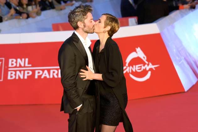 Stefano Lodovichi und Camilla Filippi bei der Premiere des Kinofilms Il falsario auf dem 20. Internationalen Filmfestival von Rom Festa del Cinema di Roma 2025 im Auditorium Parco della Musica. Rom, 19.10.2025 Foto:xA.xM.xTinghinox xFuturexImagex falsario_5046