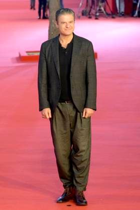 Edoardo Pesce at the premiere of the feature film Il falsario at the 20th International Film Festival of Rome Festa del Cinema di Roma 2025 at the Auditorium Parco della Musica Rome, 19 10 2025 Foto:xA.xM.xTinghinox xFuturexImagex falsario_5052