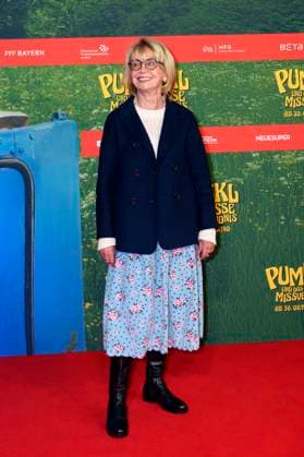 Gisela Schneeberger at the premiere of the movie Pumuckl und das große Missverständnis at Mathäser Filmpalast Munich, 19 10 2025 Foto:xN.xKolinzx xFuturexImagex pumuckl_5015