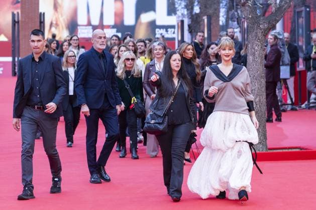 Die My Love – Red Carpet - The 20th Rome Film Festival ROME, ITALY - OCTOBER 20: Jennifer Lawrence attends the Die My Love red carpet during the 20th Rome Film Festival at Auditorium Parco Della Musica on October 20, 2025 in Rome, Italy. Primo Barol Anadolu Rome Italy. Editorial use only. Please get in touch for any other usage.  Copyright: x2025xAnadoluxPrimoxBarolx