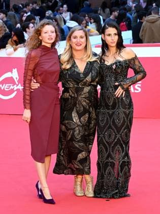 : Roma Cinema Fest 2025, day 6 - red carpet Die, my love In the photo: Sofia Iacuitto, Nicole Rossi,  - ZUMAp169 20251020_zea_p169_530 Copyright: xMaurizioxD Avanzox