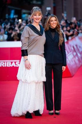 Die My Love red carpet during the 20th Rome Film Festival at Auditorium Parco Della Musica in Rome, Italy on 20 October 2025. Jennifer Lawrence and Justine Ciarrocchi attend the Die My Love red carpet during the 20th Rome Film Festival at Auditorium Parco Della Musica in Rome, Italy on 20 October 2025., Credit:Stefano Costantino TTL Avalon Italy, Rome  Copyright: xStefanoxCostantinoxTTLx xAvalonx 1046960760
