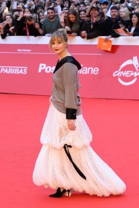 News - Rome Film Festival 2025 Jennifer Lawrence attends the red carpet of the movie Die My Love  during the 20th Rome Film Fest at Auditorium Parco della Musica on October 20, 2025 in Rome, Italy. Rome Auditorium Parco della Musica Italy Copyright: xFabrizioxCorradettix xLiveMediax LPN_2092604