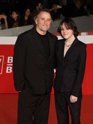 Roma Cinema Fest 2025, evening 6 - red carpet for the film NOUVELLE VAGUE. Pictured: Richard Linklater with his daughter.  Copyright: xMarcoxProvvisionatox xipa-agency.netx xDxAvanzo Landi Provvisionatox IPA_Agency_IPA66860549