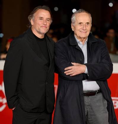 October 20, 2025, Rome, ITALY: US film director Richard Linklater (L) and Italian director Marco Bellocchio arrive for the screening of the movie Nouvelle Vague at the 20th annual Rome International Film Fest in Rome, Italy, 20 October 2025. The festival runs from 15 to 26 October 2025. ANSA ETTORE FERRARI Rome ITALY  - ZUMAa110 20251020_zaf_a110_042 Copyright: xEttorexFerrarix
