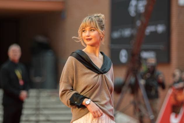 Die My Love - Red Carpet - The 20th Rome Film Festival Jennifer Lawrence attends the Die My Love red carpet during the 20th Rome Film Festival at Auditorium Parco Della Musica in Rome, Italy, on October 20, 2025. Rome Italy  Copyright: xLucaxCarlinox originalFilename: carlino-notitle251020_npjUm.jpg