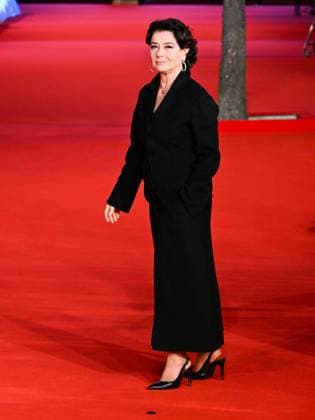 Rome, Italy, Italy: Roma Cinema Fest 2025, evening 6 - Red Carpet for the film WARRIORS THE RULE OF BALANCE In the photo Monica Guerritore Rome Italy  - ZUMAp169 20251020_zea_p169_909 Copyright: xMaurizioxD Avanzox