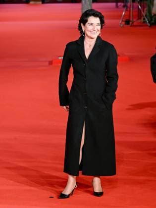 Rome, Italy, Italy: Roma Cinema Fest 2025, evening 6 - Red Carpet for the film WARRIORS THE RULE OF BALANCE In the photo Monica Guerritore Rome Italy  - ZUMAp169 20251020_zea_p169_914 Copyright: xMaurizioxD Avanzox