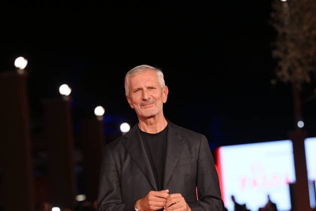 20th Rome Film Festival, Italy - 20 Oct 2025, Red Carpet For The Film WARRIORS, THE RULE OF BALANCE The writer Gianrico Carofiglio arrives on the red carpet for the screening of the movie Guerrieri - La regola dell equilibrio at the 20th annual Rome Film Fest, in Rome, Italy, 20 October 2025., Credit:Maria Laura Antonelli Avalon Italia, Rome  Copyright: xMariaxLauraxAntonellix xAvalonx 1046989900