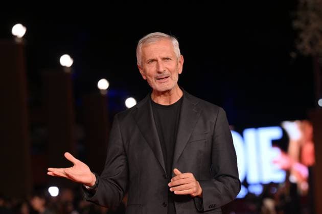 20th Rome Film Festival, Italy - 20 Oct 2025, Red Carpet For The Film WARRIORS, THE RULE OF BALANCE The writer Gianrico Carofiglio arrives on the red carpet for the screening of the movie Guerrieri - La regola dell equilibrio at the 20th annual Rome Film Fest, in Rome, Italy, 20 October 2025., Credit:Maria Laura Antonelli Avalon Italia, Rome  Copyright: xMariaxLauraxAntonellix xAvalonx 1046990104