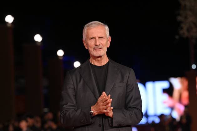 20th Rome Film Festival, Italy - 20 Oct 2025, Red Carpet For The Film WARRIORS, THE RULE OF BALANCE The writer Gianrico Carofiglio arrives on the red carpet for the screening of the movie Guerrieri - La regola dell equilibrio at the 20th annual Rome Film Fest, in Rome, Italy, 20 October 2025., Credit:Maria Laura Antonelli Avalon Italia, Rome  Copyright: xMariaxLauraxAntonellix xAvalonx 1046990111