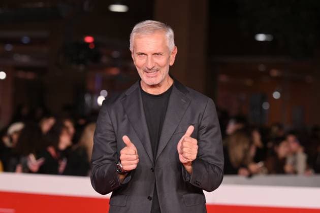 20th Rome Film Festival, Italy - 20 Oct 2025, Red Carpet For The Film WARRIORS, THE RULE OF BALANCE The writer Gianrico Carofiglio arrives on the red carpet for the screening of the movie Guerrieri - La regola dell equilibrio at the 20th annual Rome Film Fest, in Rome, Italy, 20 October 2025., Credit:Maria Laura Antonelli Avalon Italia, Rome  Copyright: xMariaxLauraxAntonellix xAvalonx 1046990248