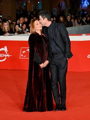 Roma Cinema Fest 2025, evening 6 - Red Carpet for the film WARRIORS – THE RULE OF BALANCE Pictured: Sabrina Knaflitz and Alessandro Gassmann  Copyright: xMaurizioxD Avanzox xipa-agency.netx xDxAvanzo Landi Provvisionatox IPA_Agency_IPA66866415