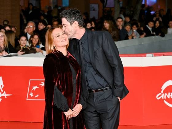 Roma Cinema Fest 2025, evening 6 - Red Carpet for the film WARRIORS – THE RULE OF BALANCE Pictured: Sabrina Knaflitz and Alessandro Gassmann  Copyright: xMaurizioxD Avanzox xipa-agency.netx xDxAvanzo Landi Provvisionatox IPA_Agency_IPA66866424