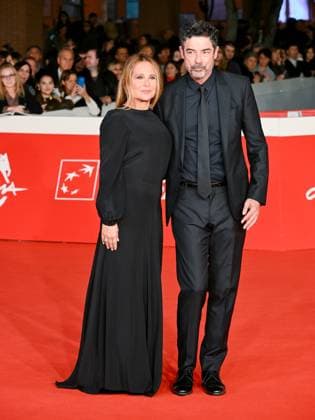 Roma Cinema Fest 2025, evening 6 - Red Carpet for the film WARRIORS – THE RULE OF BALANCE Pictured: Sabrina Knaflitz and Alessandro Gassmann  Copyright: xMaurizioxD Avanzox xipa-agency.netx xDxAvanzo Landi Provvisionatox IPA_Agency_IPA66866446