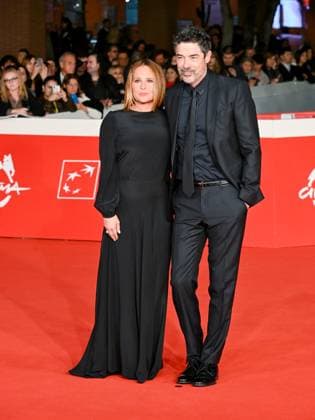 Roma Cinema Fest 2025, evening 6 - Red Carpet for the film WARRIORS – THE RULE OF BALANCE Pictured: Sabrina Knaflitz and Alessandro Gassmann  Copyright: xMaurizioxD Avanzox xipa-agency.netx xDxAvanzo Landi Provvisionatox IPA_Agency_IPA66866452