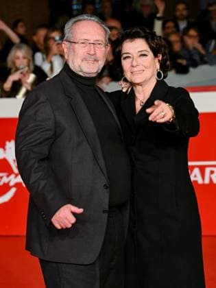 Rome Cinema Fest 2025, evening 6 - Red Carpet for the film Anna. Pictured are Roberto Zaccaria and Monica Guerritore.  Copyright: xMaurizioxD Avanzox xipa-agency.netx xDxAvanzo Landi Provvisionatox IPA_Agency_IPA66868469