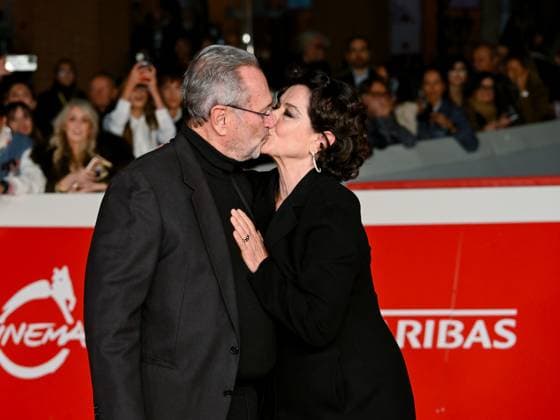Rome Cinema Fest 2025, evening 6 - Red Carpet for the film Anna. Pictured are Roberto Zaccaria and Monica Guerritore.  Copyright: xMaurizioxD Avanzox xipa-agency.netx xDxAvanzo Landi Provvisionatox IPA_Agency_IPA66868487