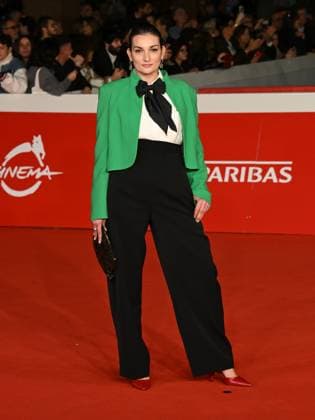 Rome Cinema Fest 2025, evening 6 - Red Carpet for the film Anna. Pictured is Francesca Cellini.  Copyright: xMaurizioxD Avanzox xipa-agency.netx xDxAvanzo Landi Provvisionatox IPA_Agency_IPA66868894