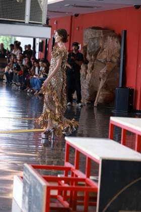 Gustavo Silvestre s fashion show at SPFW No. 60 in Sao Paulo Sao Paulo (SP), 10 20 2025 - Fashion Fashion Show Gustavo Silvestre Fashion show by the Gustavo Silvestre brand at Sao Paulo Fashion Week - SPFW N60, at the Museum of Contemporary Art of the University of Sao Paulo (MAC) in Sao Paulo, this Monday, October 20, 2025. (Foto: Leco Viana Thenews2 imago images) Gustavo Silvestre s fashion show at SPFW No. 60 in Sao Paulo  Copyright: xLecoxVianax