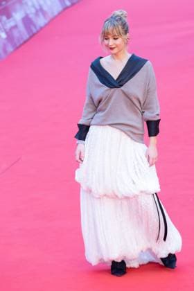 Italy: Jennifer Lawrence at 2025 Rome Film Fest Actress Jennifer Lawrence attends the red carpet for the film Die My Love at the 20th Rome Film Fest Roma RM Italy Copyright: MatteoxNardone