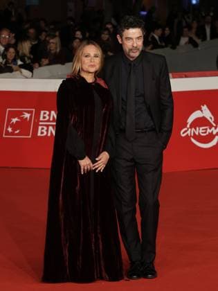 Rome Cinema Fest 2025, day 6 - Red carpet for the film Warriors: The Rule of Balance. Pictured: Alessandro Gassmann, Sabrina Knaflitz  Copyright: xMarcoxProvvisionatox xipa-agency.netx xDxAvanzo Landi Provvisionatox IPA_Agency_IPA66871072