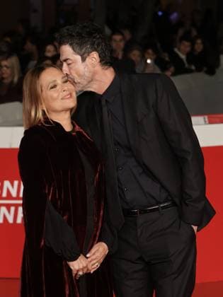 Rome Cinema Fest 2025, day 6 - Red carpet for the film Warriors: The Rule of Balance. Pictured: Alessandro Gassmann, Sabrina Knaflitz  Copyright: xMarcoxProvvisionatox xipa-agency.netx xDxAvanzo Landi Provvisionatox IPA_Agency_IPA66871076