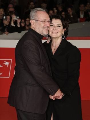 Rome Cinema Fest 2025, Evening 6 - Red Carpet for the film Anna. Pictured: Roberto Zaccaria, Monica Guerritore  Copyright: xMarcoxProvvisionatox xipa-agency.netx xDxAvanzo Landi Provvisionatox IPA_Agency_IPA66875555
