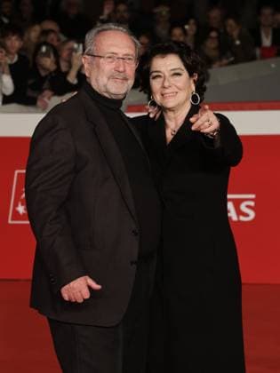 Rome Cinema Fest 2025, Evening 6 - Red Carpet for the film Anna. Pictured: Roberto Zaccaria, Monica Guerritore  Copyright: xMarcoxProvvisionatox xipa-agency.netx xDxAvanzo Landi Provvisionatox IPA_Agency_IPA66875559