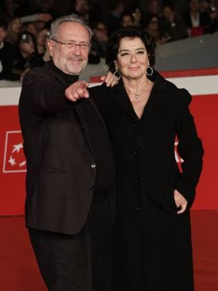 Rome Cinema Fest 2025, Evening 6 - Red Carpet for the film Anna. Pictured: Roberto Zaccaria, Monica Guerritore  Copyright: xMarcoxProvvisionatox xipa-agency.netx xDxAvanzo Landi Provvisionatox IPA_Agency_IPA66875561